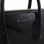Givenchy Antigona Medium Leather 2Way Handbag in Black