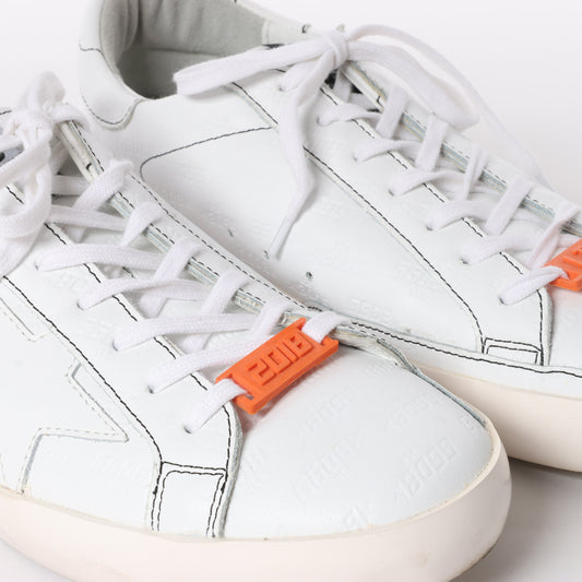 GOLDEN GOOSE Leder-Sneaker in Weiß SUPERSTAR, Größe 40 EU