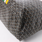 Goyard Saint Louis GM PVC & Leather Shoulder Bag in Brown