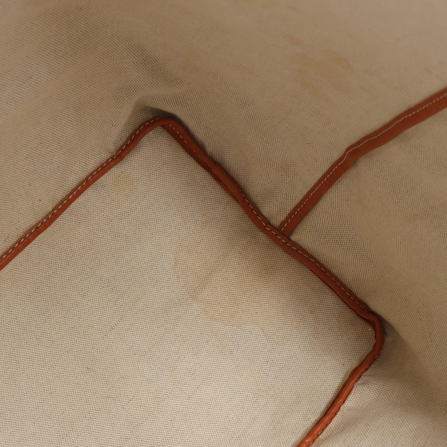 Sac bandoulière Goyard Saint Louis GM en PVC et cuir marron