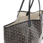 Goyard Saint Louis GM PVC & Leather Shoulder Bag in Brown