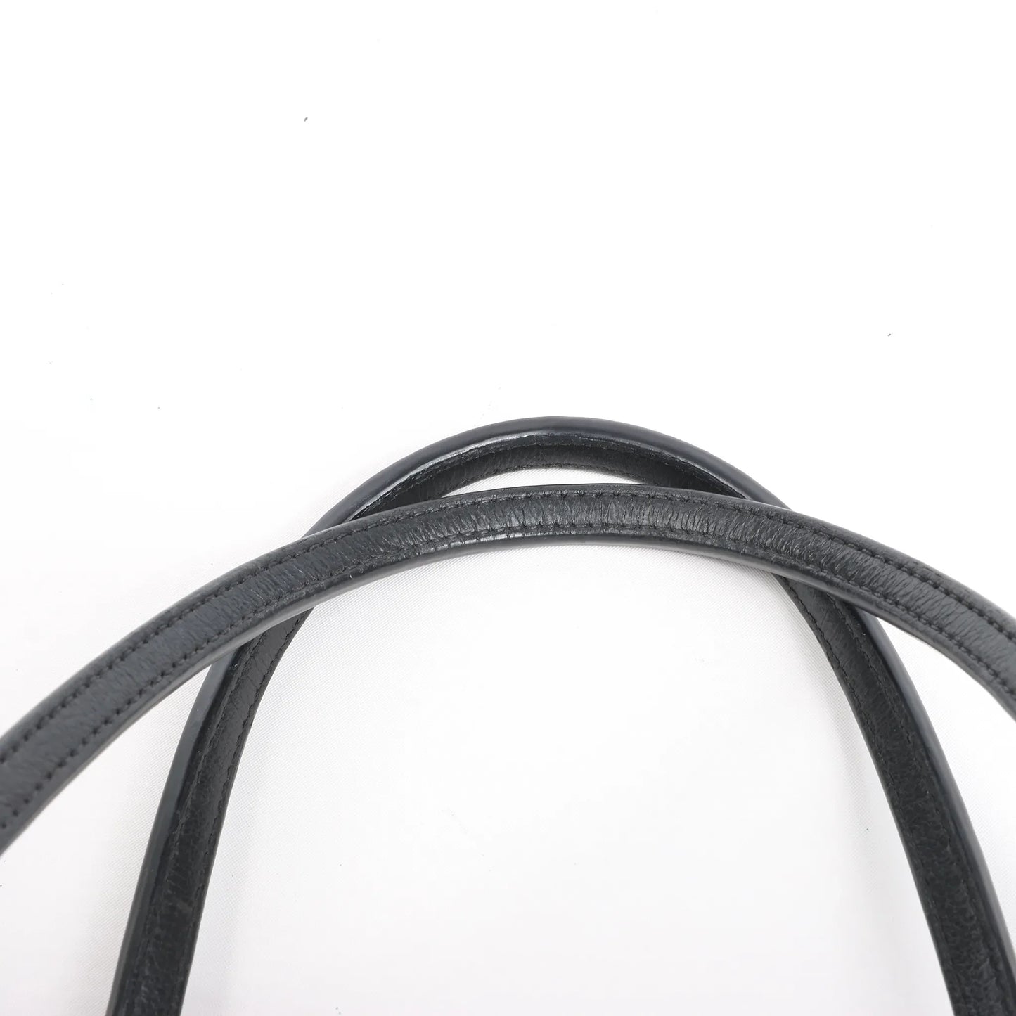 Goyard Saint Louis PM PVC & Leather Shoulder Bag in Black