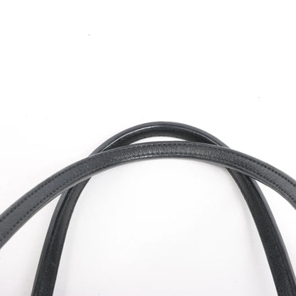 Goyard Saint Louis PM PVC & Leather Shoulder Bag in Black