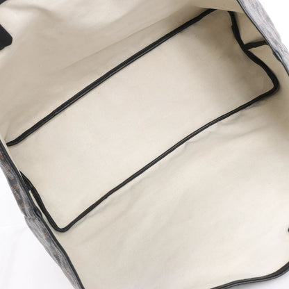 Goyard Saint Louis PM PVC & Leather Shoulder Bag in Black