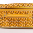 Goyard Trolle PM PVC & Leather Travel Bag in Yellow