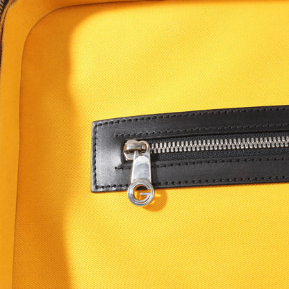 Goyard Trolle PM PVC x Leather Travel Bag in Brown