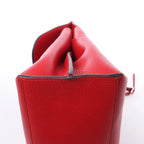 Gucci Bamboo Leather 2Way Handbag in Red 392013