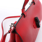 Gucci Bamboo Leather 2Way Handbag in Red 392013