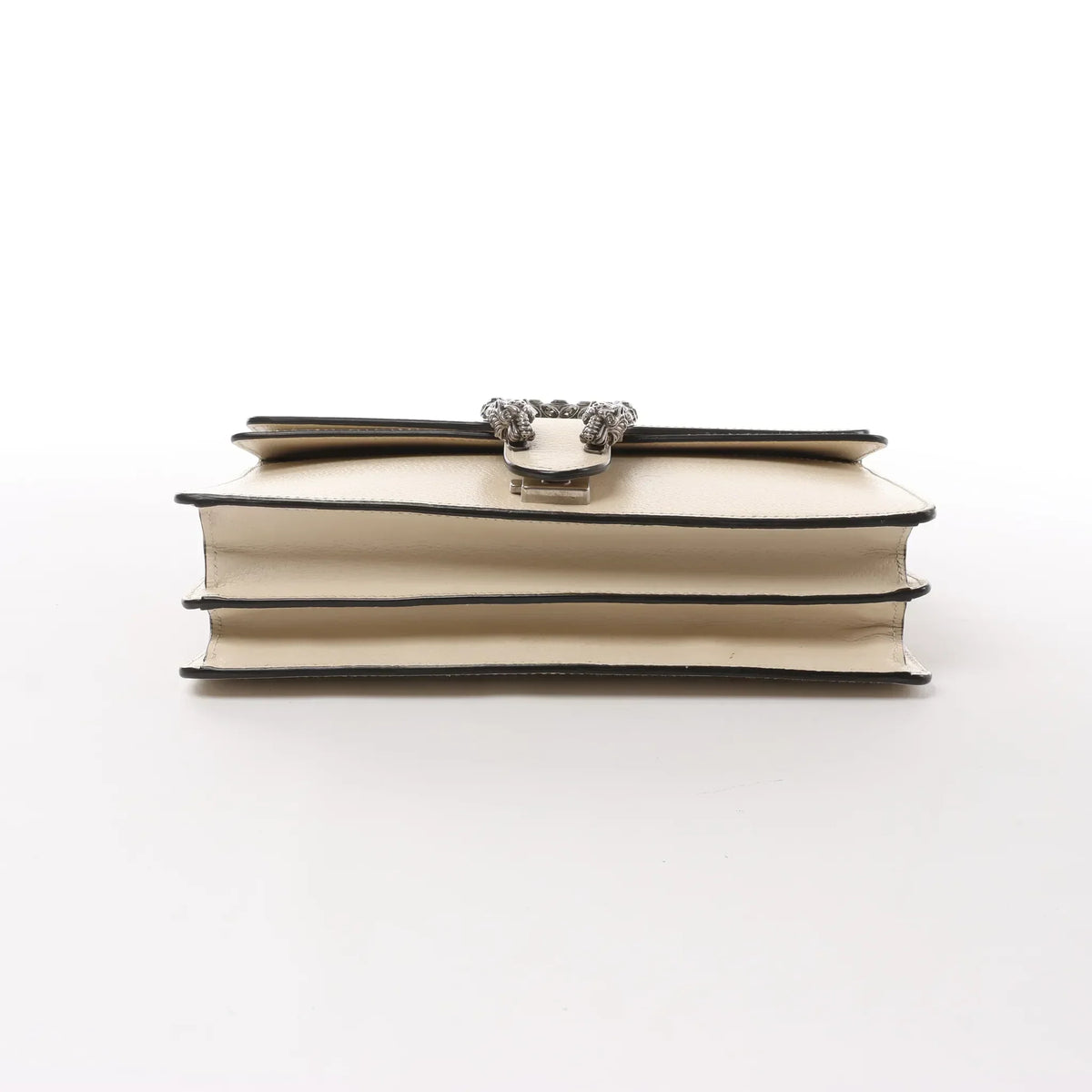 Gucci Dionysus Small Leather Crossbody Bag in Beige
