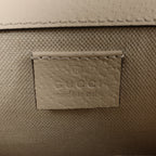 Gucci Dionysus Small Leather Crossbody Bag in Beige