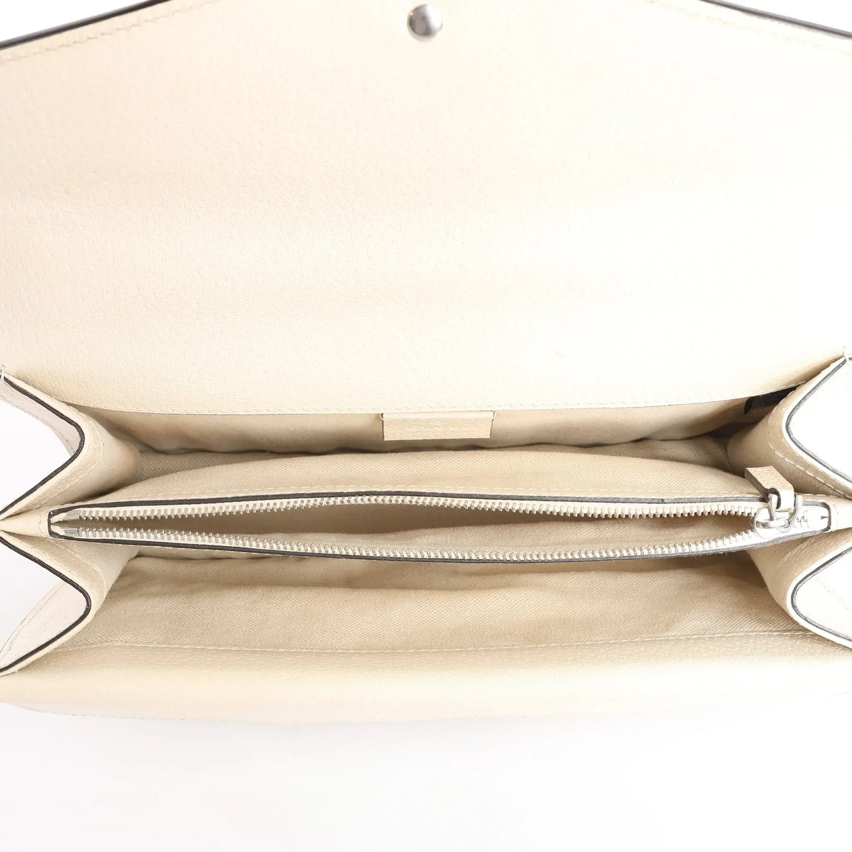 Gucci Dionysus Small Leather Crossbody Bag in Beige