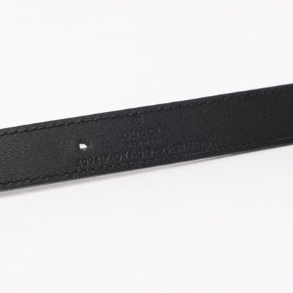 Gucci Double G Leather Belt 95 38 in Black