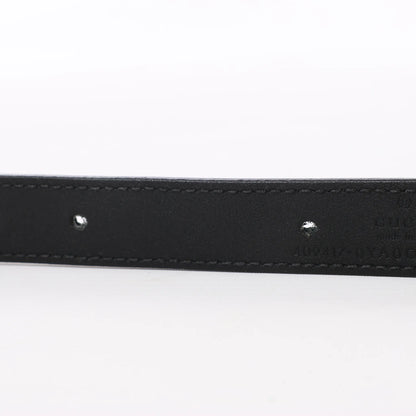 Gucci Double G Leather Belt 95 38 in Black