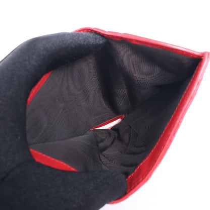 Gucci GG Marmont 466492 Leather Compact Wallet Red