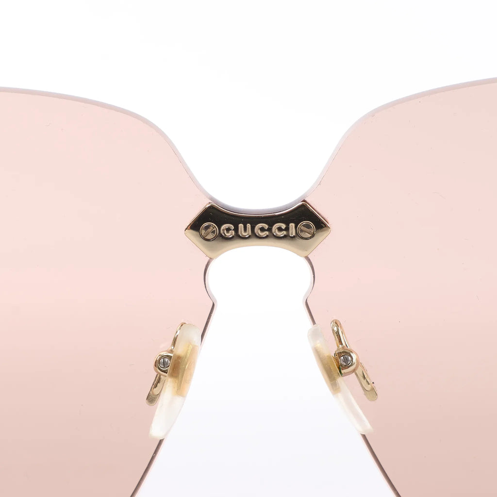 Gucci GG0352S 002 Sunglasses in Brown