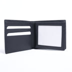 Gucci Guccissima 212185 Leather Compact Wallet in Black