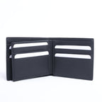 Gucci Guccissima 212185 Leather Compact Wallet in Black