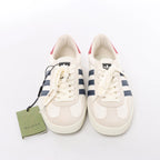 Gucci x Adidas Gazelle Leather Sneakers in White HQ8849, Size EU 40
