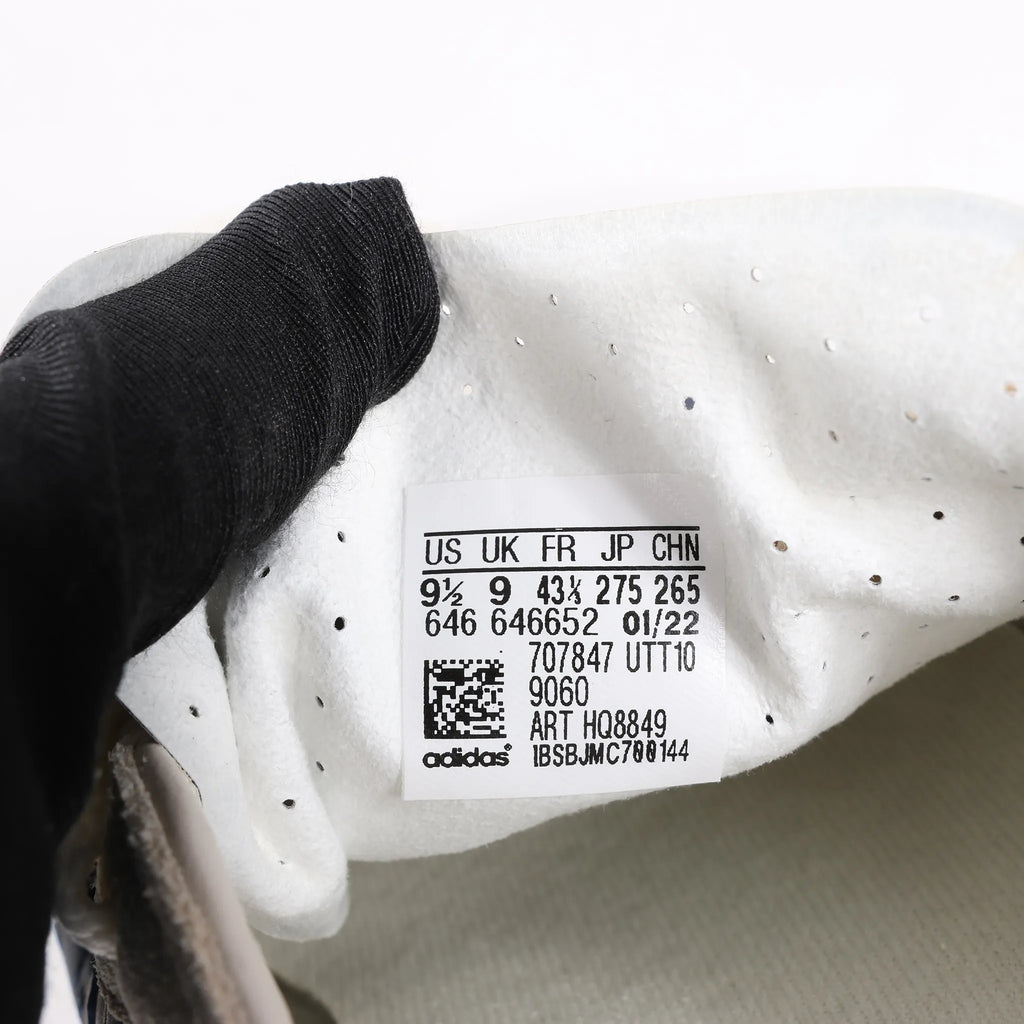 Gucci x Adidas Gazelle Leather Sneakers in White HQ8849, Size 43 EU