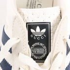 Gucci x Adidas Gazelle Leather Sneakers in White HQ8849, Size 43 EU