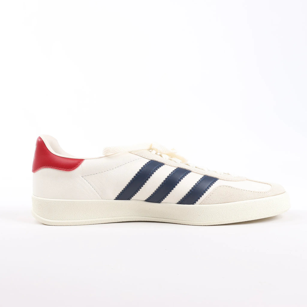 Gucci x Adidas Gazelle Leather Sneakers in White HQ8849, Size 43 EU