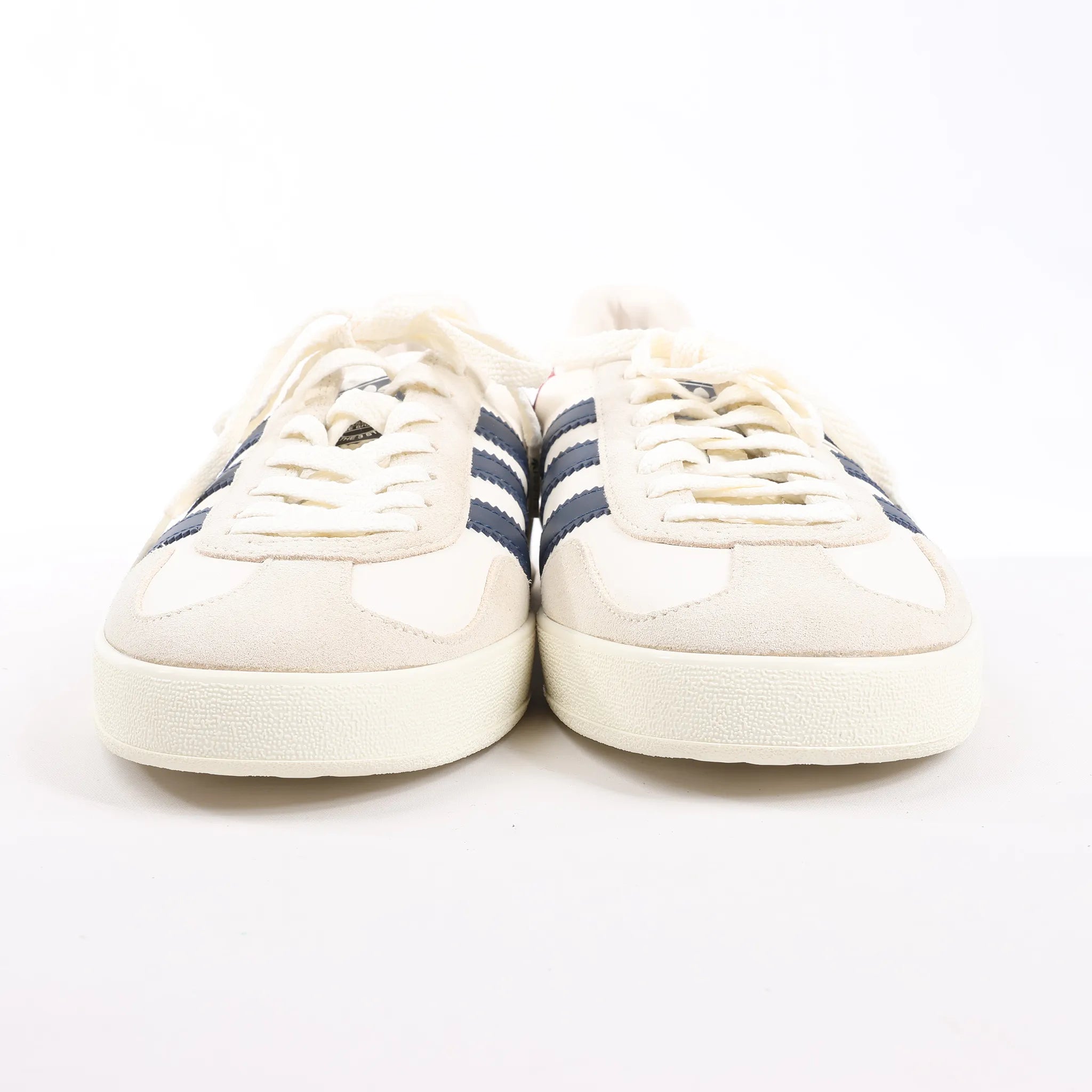 Gucci x Adidas Gazelle Leather Sneakers in White HQ8849, Size 43 EU