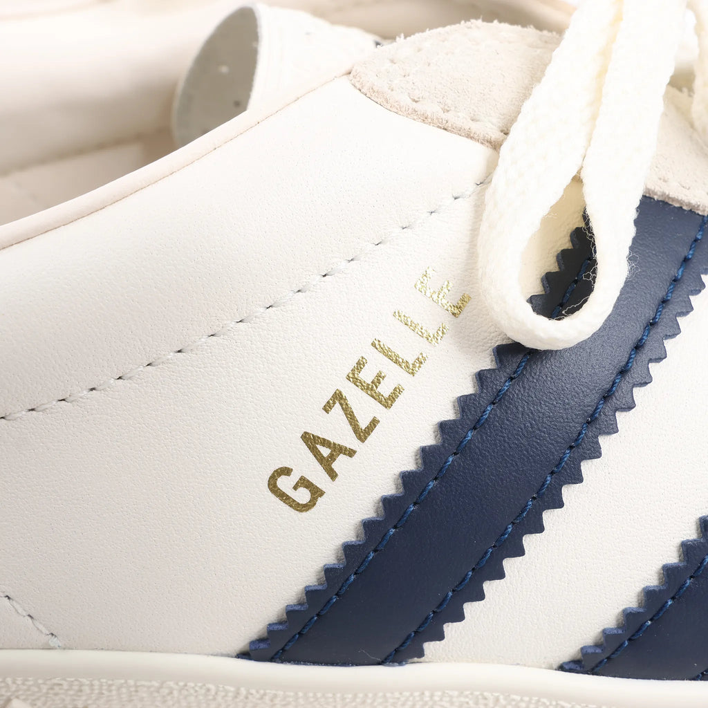 Gucci x Adidas Gazelle Leather Sneakers in White HQ8849, Size 43 EU