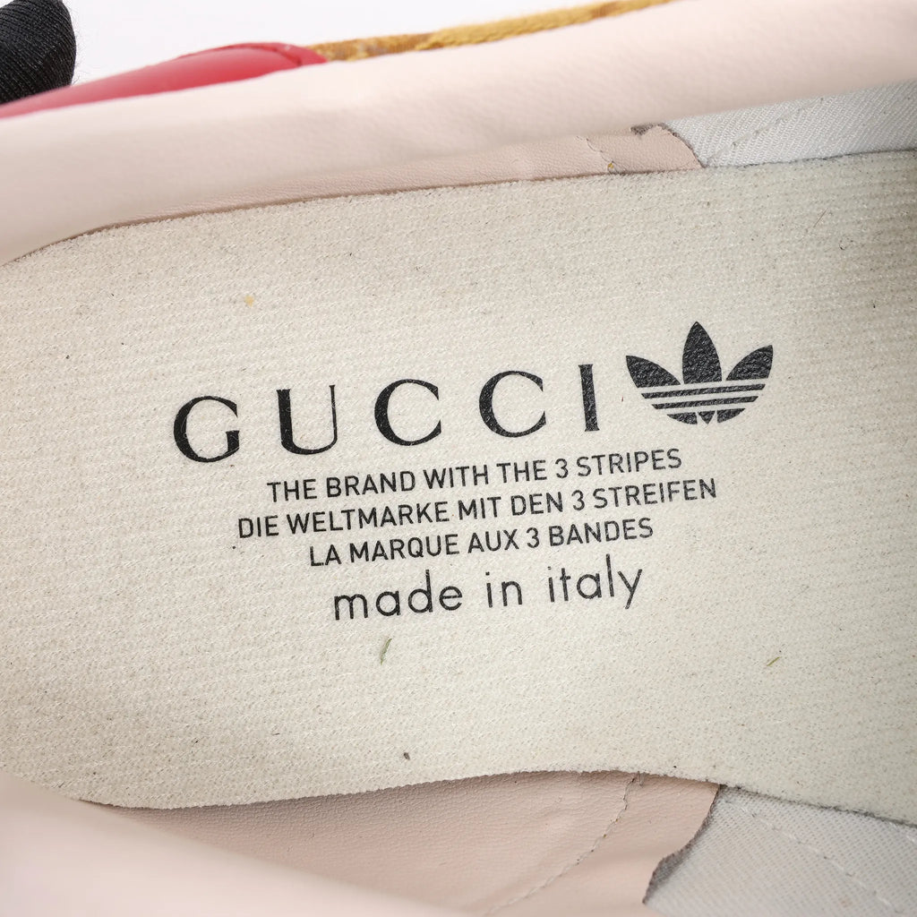 Gucci x Adidas Gazelle GG Canvas Sneakers in Brown HQ8850, Size 43 EU