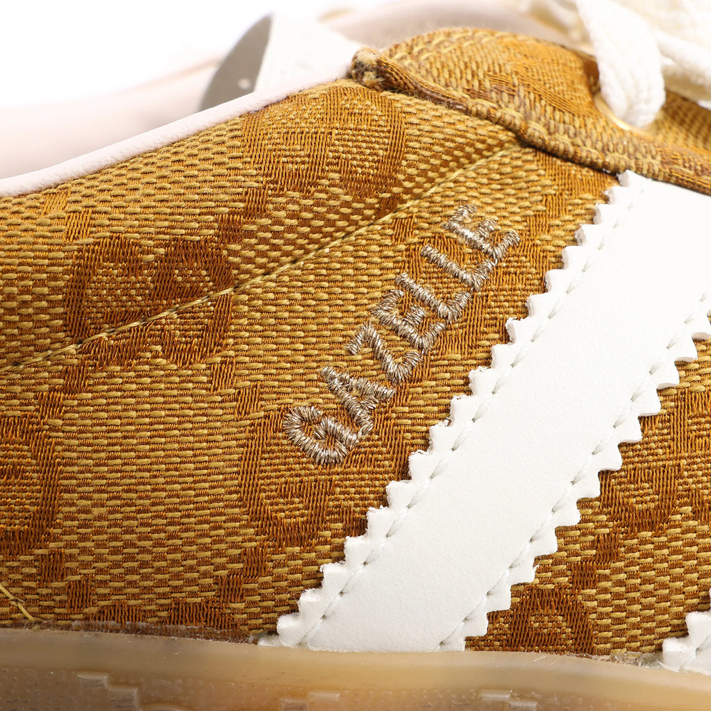 Gucci x Adidas Gazelle GG Canvas Sneakers in Brown HQ8850, Size 43 EU