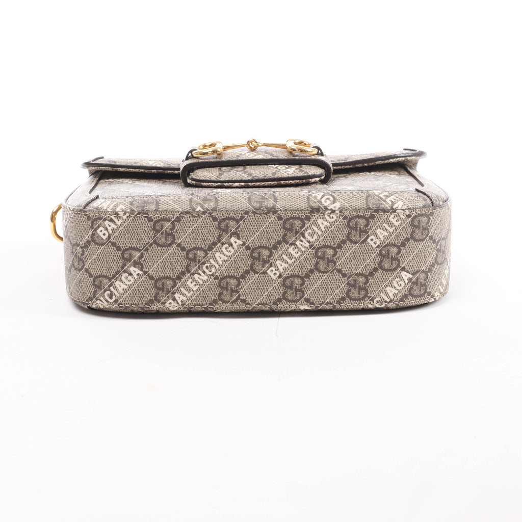 Bolso cruzado Gucci GG Marmont de piel en negro