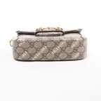 Bolso cruzado Gucci GG Marmont de piel en negro