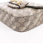 Bolso cruzado Gucci GG Marmont de piel en negro