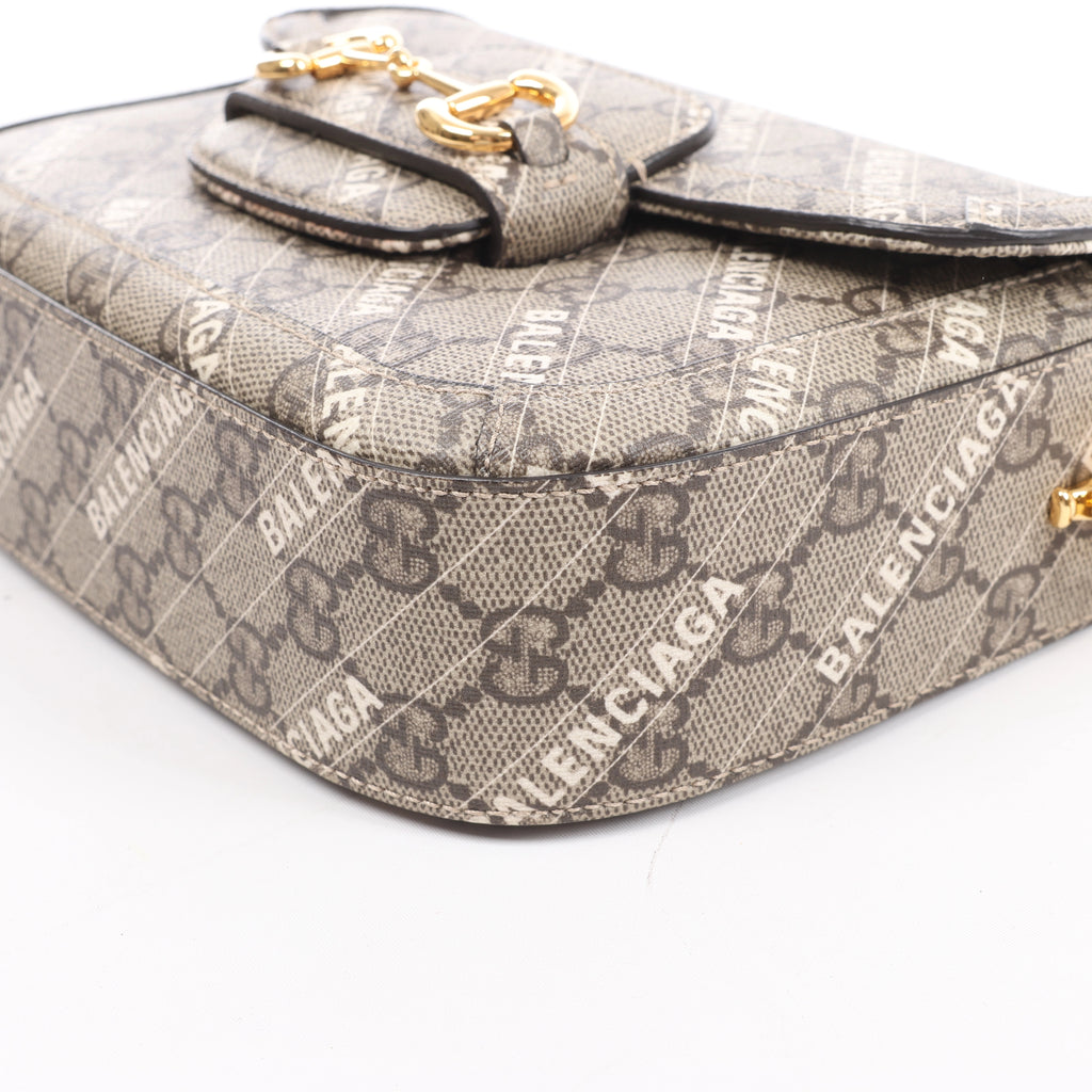 Bolso cruzado Gucci GG Marmont de piel en negro