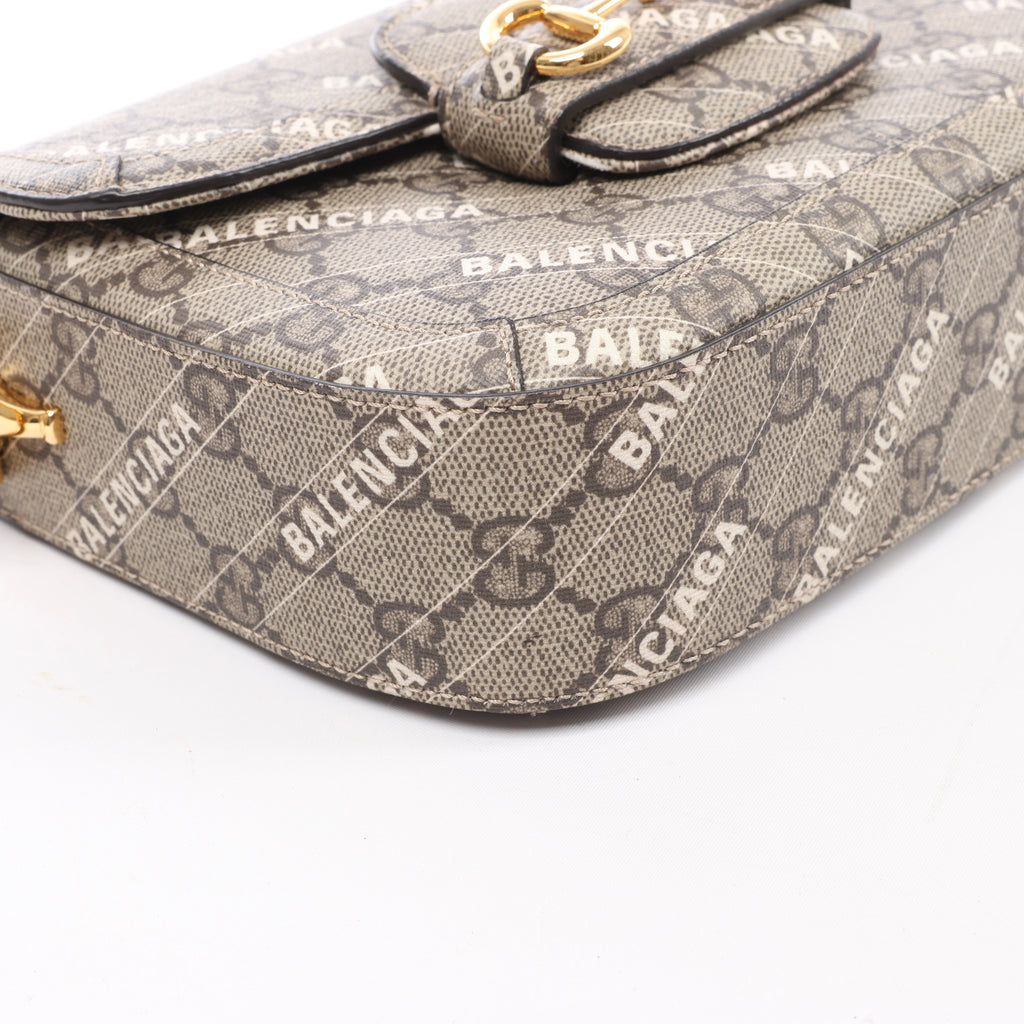 Bolso cruzado Gucci GG Marmont de piel en negro