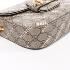 Bolso cruzado Gucci GG Marmont de piel en negro