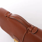 HERMES Sac à Dépêches 38 Briefcase Handbag in Brown
