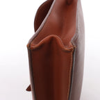 HERMES Sac à Dépêches 38 Briefcase Handbag in Brown