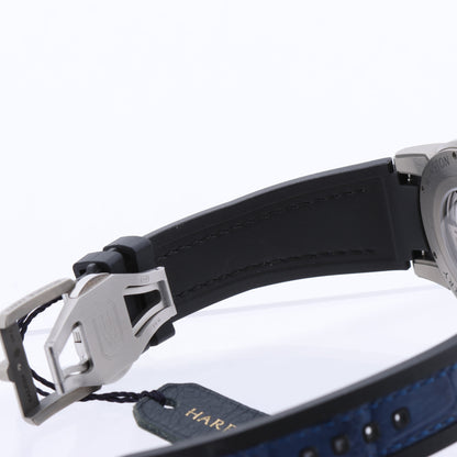 Harry Winston Project Z10 OCEABI42ZZ001 Crocodile leather x Zalium AT Skeleton Dial 42mm Watch