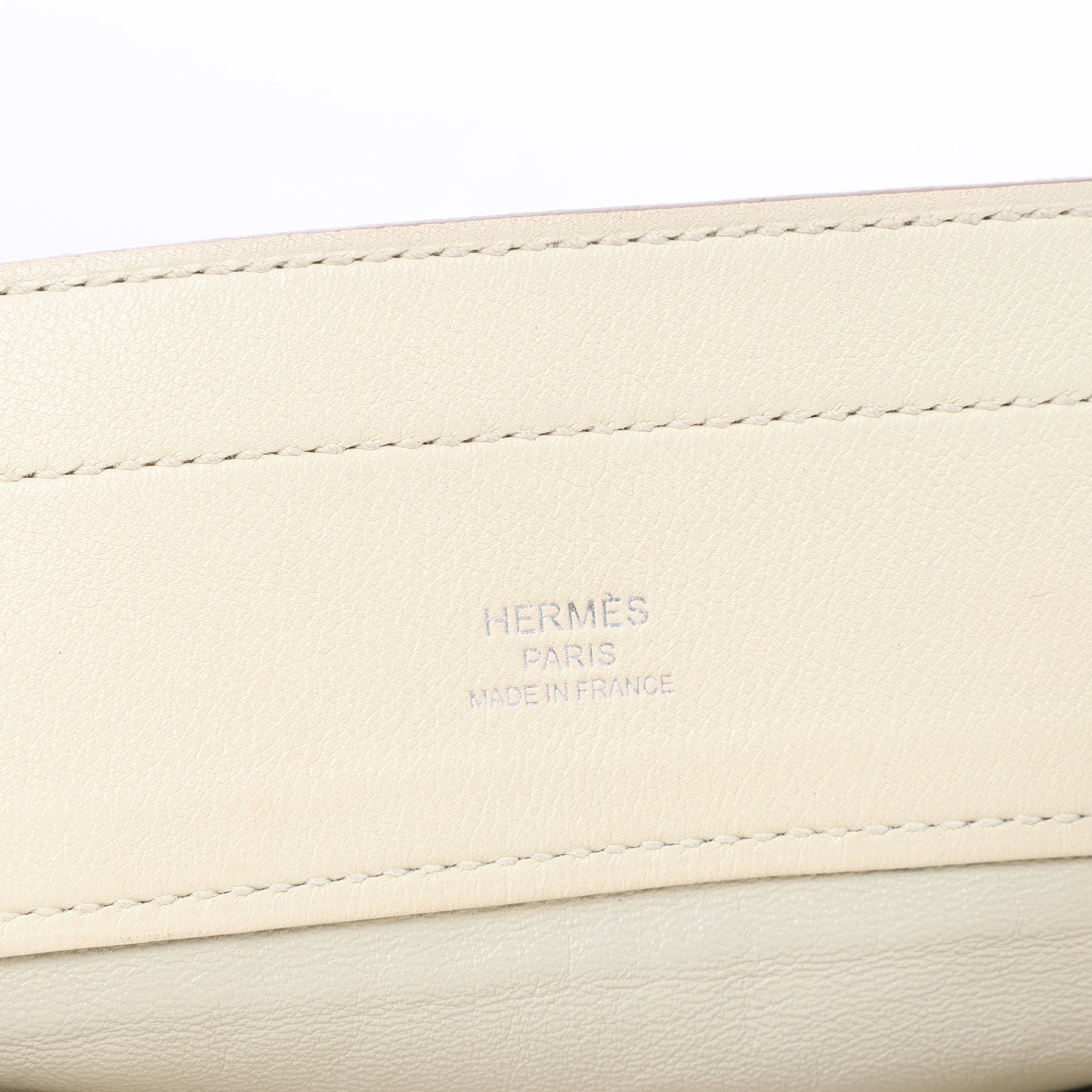 Hermès Aline Mini Veau Swift Kure x Nata Crossbody Bag in Beige Y: 2020