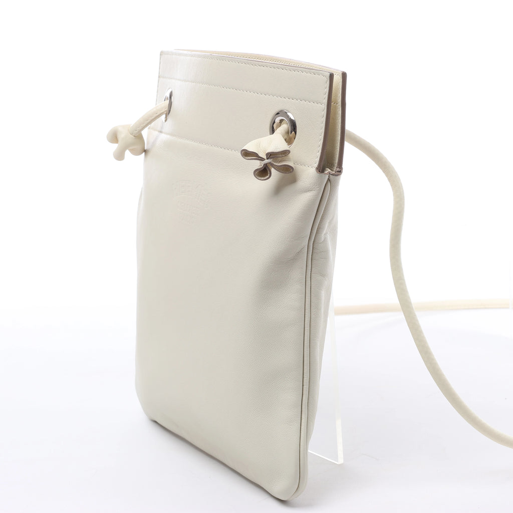 Hermès Aline Mini Veau Swift Kure x Nata Crossbody Bag in Beige Y: 2020