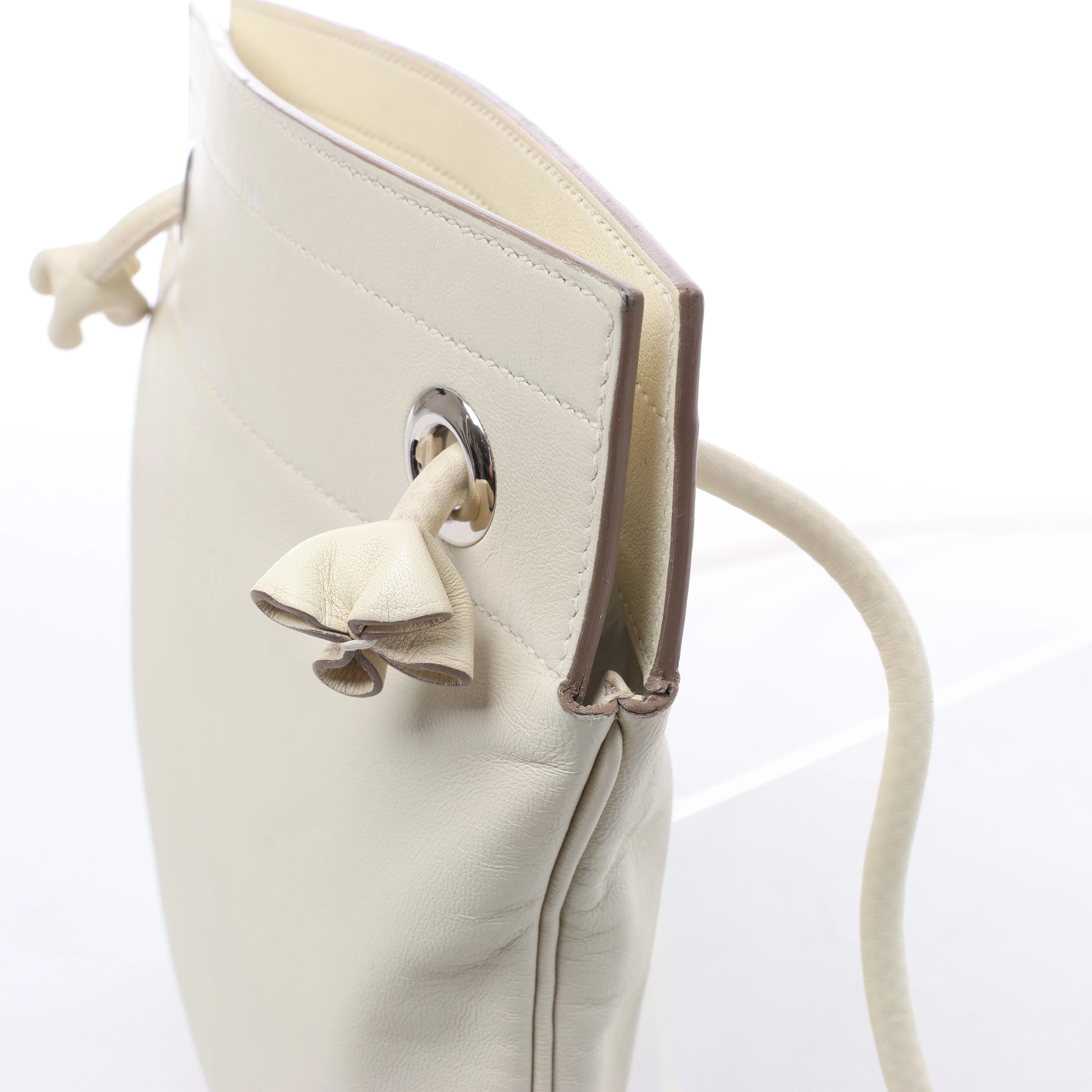 Hermès Aline Mini Veau Swift Kure x Nata Crossbody Bag in Beige Y: 2020