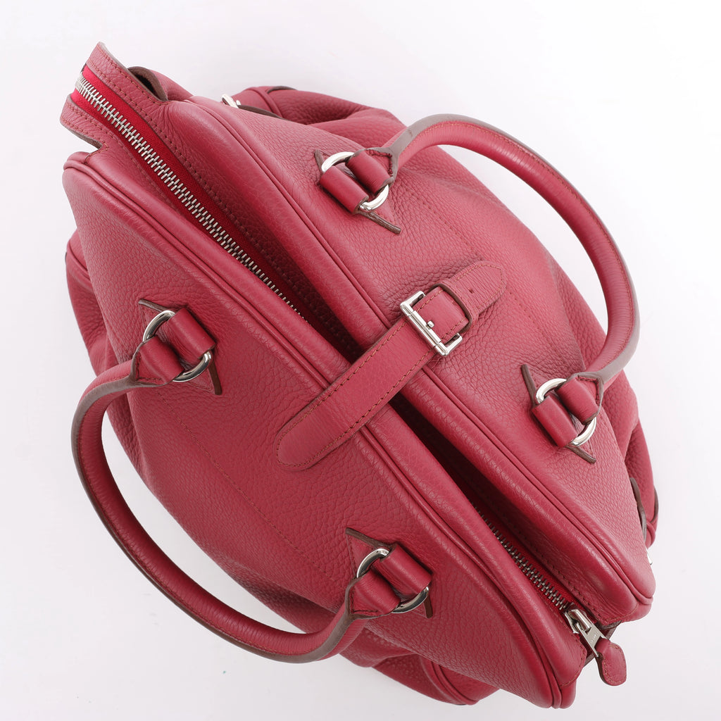 Hermès Atlas 35 Taurillon Clemence Handbag in Bois de Rose □N:2010