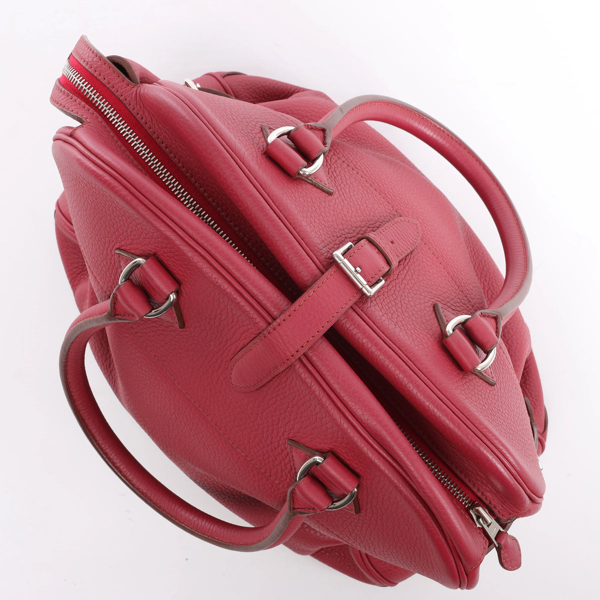 Hermès Atlas 35 Taurillon Clemence Handbag in Bois de Rose □N:2010
