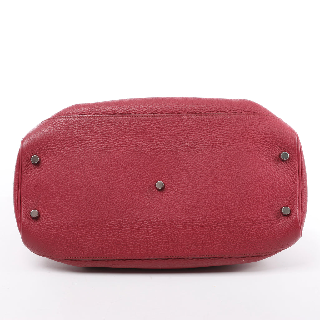 Hermès Atlas 35 Taurillon Clemence Handbag in Bois de Rose □N:2010
