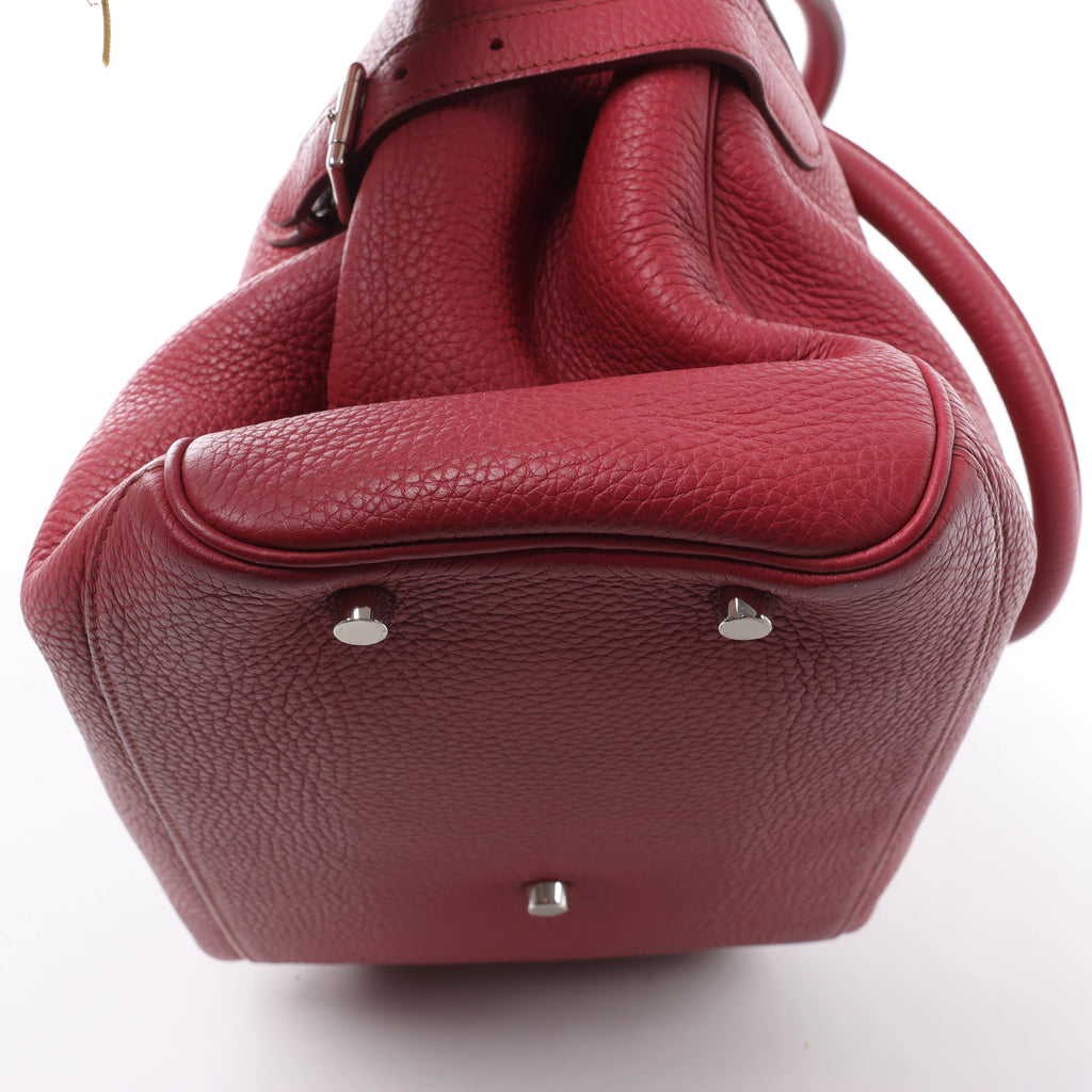 Hermès Atlas 35 Taurillon Clemence Handbag in Bois de Rose □N:2010