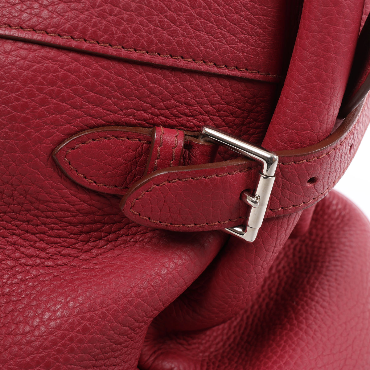 Hermès Atlas 35 Taurillon Clemence Handbag in Bois de Rose □N:2010