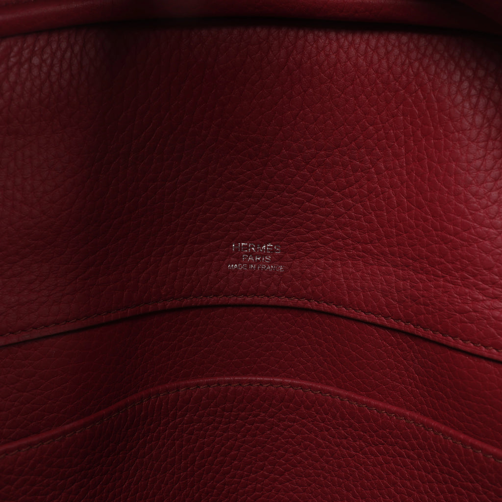 Hermès Atlas 35 Taurillon Clemence Handbag in Bois de Rose □N:2010