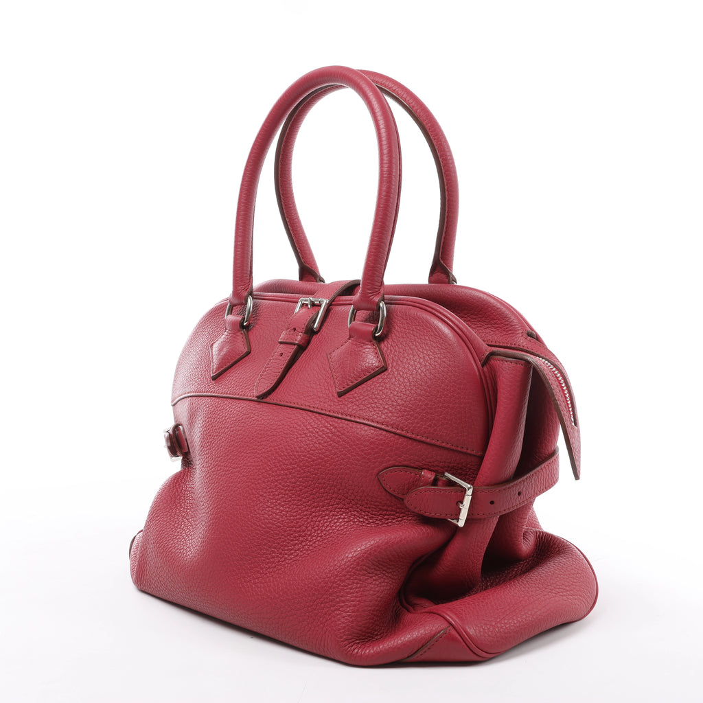 Hermès Atlas 35 Taurillon Clemence Handbag in Bois de Rose □N:2010