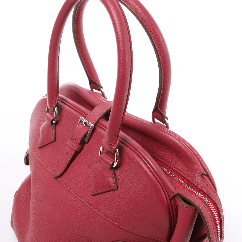 Hermès Atlas 35 Taurillon Clemence Handbag in Bois de Rose □N:2010