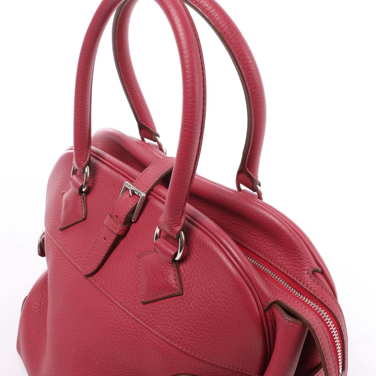 Hermès Atlas 35 Taurillon Clemence Handbag in Bois de Rose □N:2010